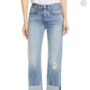 Rag&bone maya high rise straight jeans
